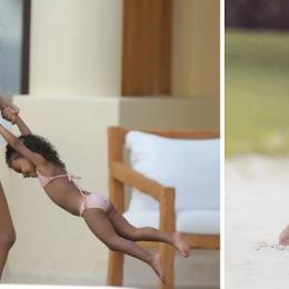 Kim Kardashian impressiona com maiô cavado durante férias no México