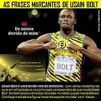 As frases marcantes de Usain Bolt