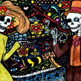 O Día de los Muertos, no Mèxico, um festival cheio de cores