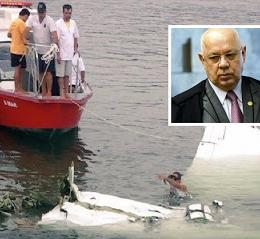 Ministro Teori Zavascki do STF morre em acidente de avião no Rio de Janeiro.