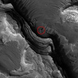 Nasa investiga estranha torre vista em Marte