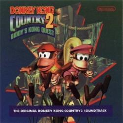 Cover com letra do Tema de Donkey Kong Country 2