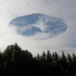 Misteriosas nuvens hexagonais sobre a Finlândia