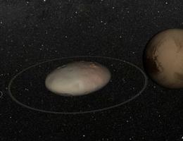 Astrônomos brasileiros descobrem anel em planeta anão vizinho de Plutão
