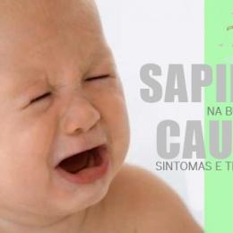 Sapinhos na boca do bebé (causas, sintomas, tratamentos)