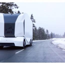 O caminhão autônomo T-pod será lançado em breve