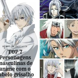 TOP 7 - Personagens de anime com cabelo grisalho