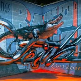 A incrível obra de arte com grafite em 3D do português Sérgio Odeith