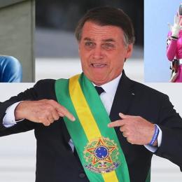 Nunca vi homem Power Ranger rosa, nem mulher Power Ranger Azul, diz Bolsonaro.