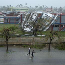Um milhão de crianças atingidas por ciclone