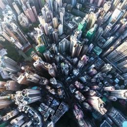Imagens das Cidades visto de cima﻿