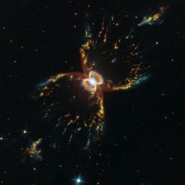 Telescópio Hubble divulga imagem inédita de nebulosa do Caranguejo do Sul