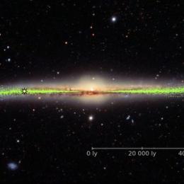 Novo estudo mostra que nem a Via Láctea é plana