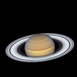Nasa capta nova imagem brilhante dos anéis de Saturno