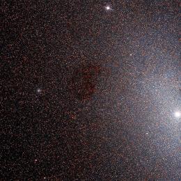 Hubble analisa, de perto, galáxia vizinha não tão morta quanto se imaginava