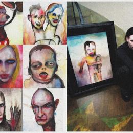As peculiares pinturas de Marilyn Manson - Parte II