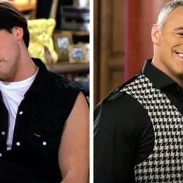 Antes e depois do elenco de Friends