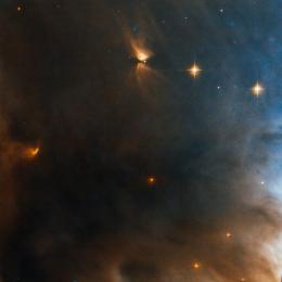 Hubble mostra novas estrelas na constelação de Perseu