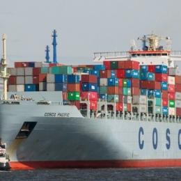 Baterias de lítio causaram incendio a bordo do “Cosco Pacific” 