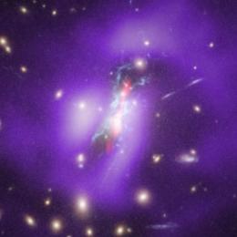 Plasma em aglomerado de galáxias surge pela 1ª vez