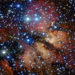 ESO flagra berçário estelar na Via Láctea