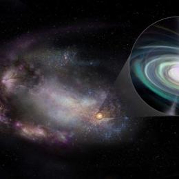 Cientistas descobrem buracos negros maciços em galáxias anãs