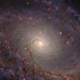 Hubble investiga uma galáxia espiral especialíssima