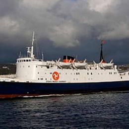 A operação ferry entre Madeira e Porto Santo. 