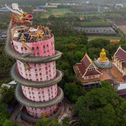 Conheça o Templo do Dragão na Tailândia