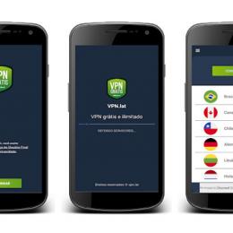 Aplicativos VPN/Proxy grátis para celular Android