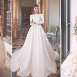 Os 12 mais belos vestidos de noiva 2020