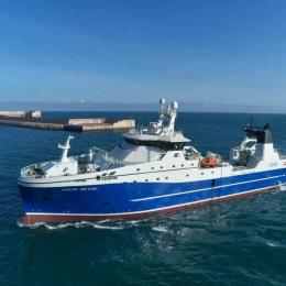 Kongsberg Maritime entregou um novo arrastão congelador