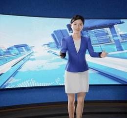 China apresenta a primeira apresentadora com inteligência artificial e tecnologia 3D