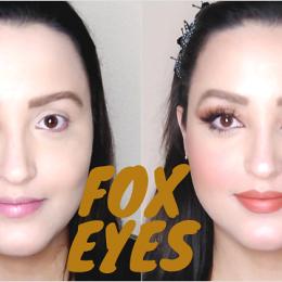 Fox Eyes - Como fazer os olhos do momento