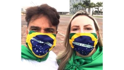 Assassino de Daniela Perez, Guilherme de Pádua vai à manifestação pró-Bolsonaro