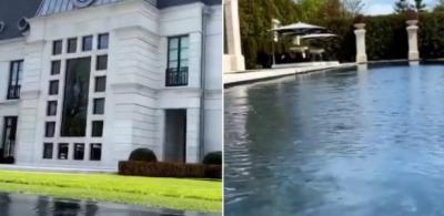 Drake impressiona ao mostrar piscina gigante e diz que nunca a havia usado