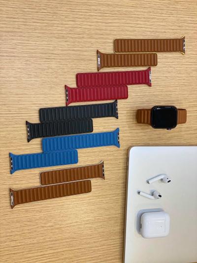 Surgem imagens de possíveis novas pulseiras de couro para o Apple Watch