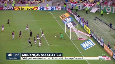Atlético-MG encaminha rescisão com atletas fora dos planos; Ricardo Oliveira é caso mais difícil