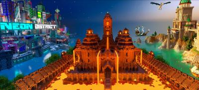 Mundos de Minecraft RTX anunciados durante a GTC 2020 já podem ser baixados