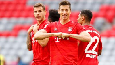Bundesliga: Lewandowski faz gol de letra, e Bayern de Munique humilha Fortuna Dusseldorf por 5 a 0