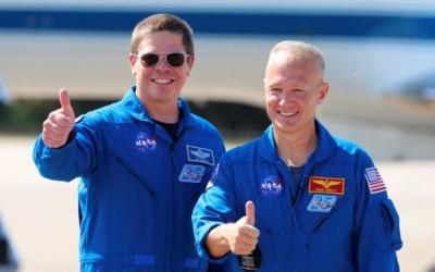 Quem são os astronautas da Nasa (e melhores amigos) a irem ao espaço em nave da SpaceX