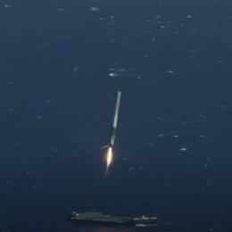 Recuperação do foguete da Sapce-X, Vídeo: