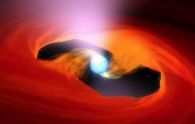 Astrônomos observam estrela morta 'ligar' pela primeira vez