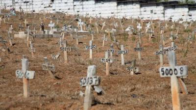 Mortes por síndrome respiratória no Brasil aumentam 20 vezes na pandemia