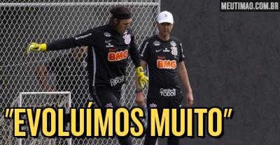Cássio sai em defesa de Tiago Nunes e se diz confiante com o trabalho do treinador no Corinthians