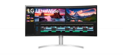 LG anuncia três monitores curvos: 38WN95C-W, 38WN95C-G e o 38WN95C-B