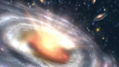 Buraco negro com 34 bilhões de massas solares é o que mais cresce no universo