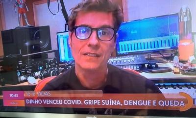 Dinho Ouro Preto: viralizando após chamada da Globo listar doenças que ele venceu