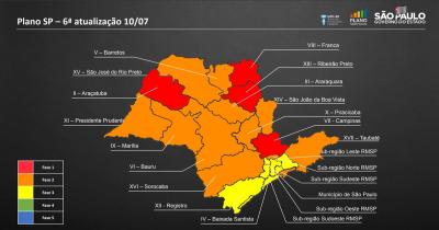 Coronavírus: região de Piracicaba volta para fase laranja do Plano SP e pode reabrir comércio