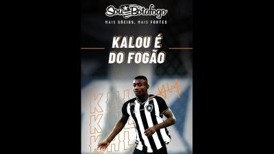 Jornal português enche a bola do Botafogo por fechar com Kalou: 'Contratação certeira'